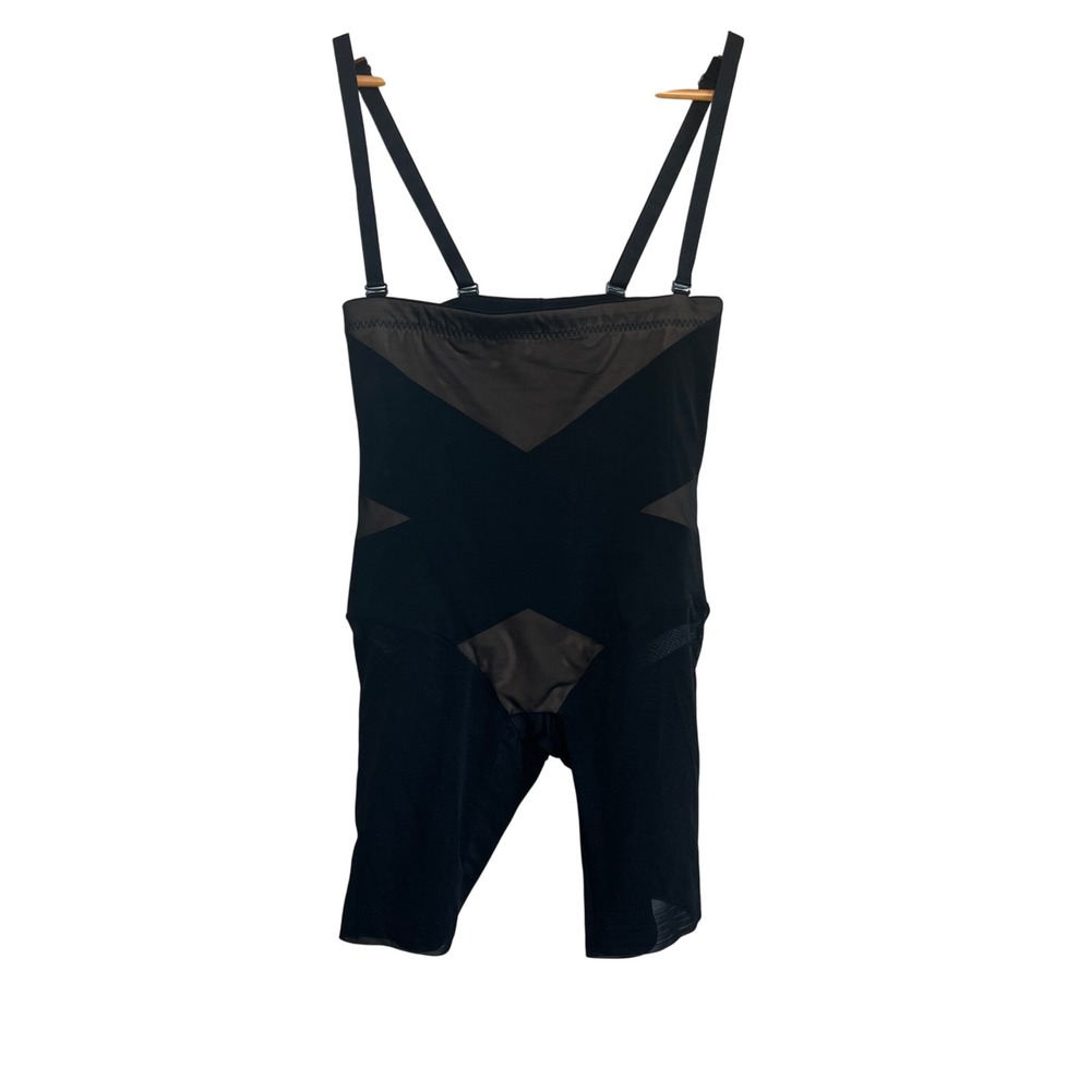 Honeylove SuperPower Short XL Runway Black Shapewear‎ Open Gusset Adjustable